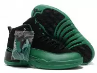 jordan 12 air chaussure hommes nouveau 2019U mode exquis new noir green